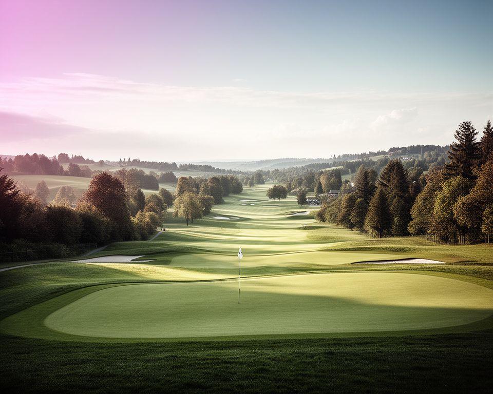 18-Loch Meisterschaftsplatz bei Alpenglow Greens in Zürich